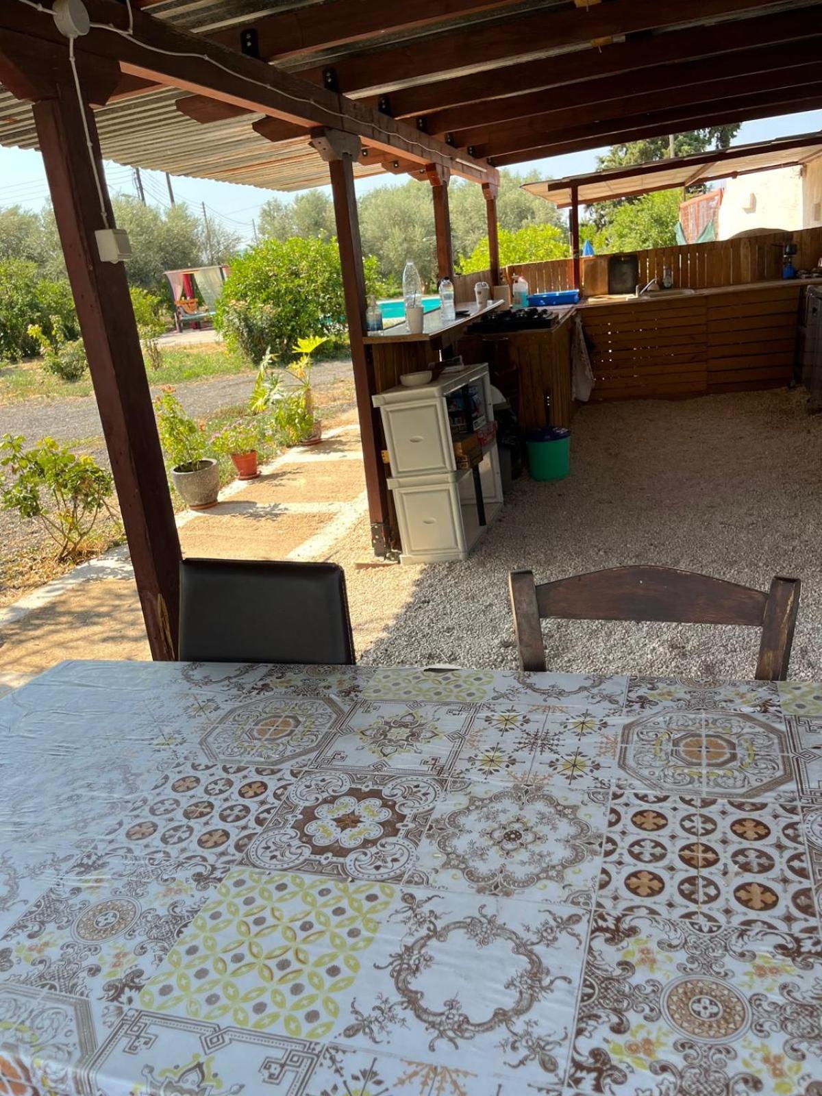 Eco Glamping With Pool Between Nafplio And อาร์กอส ภายนอก รูปภาพ